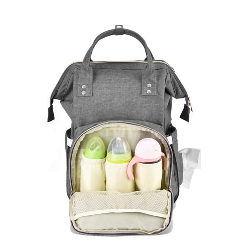  Practical storage baby diaper backpack 